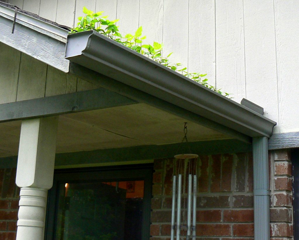 Gutter cleaning and repair